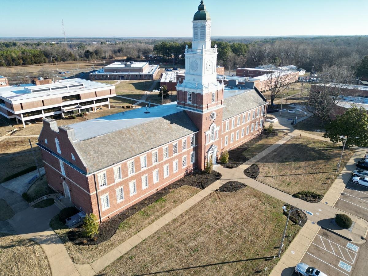 Completed roof aerial Hernando